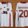 as roma jersey 2001 02 batistuta calcio ls