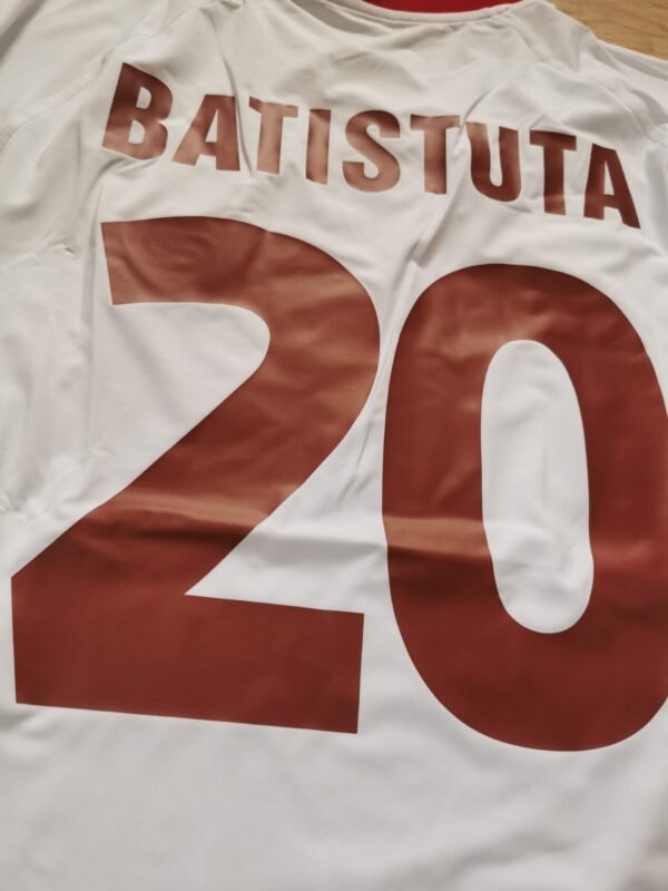 AS Roma jersey 2001/02 #20 BATISTUTA Calcio LS