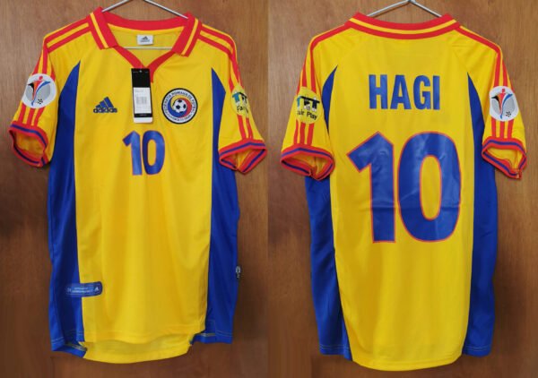 Romania jersey 2000 #10 HAGI Euro