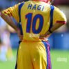 Romania jersey 2000 #10 HAGI Euro