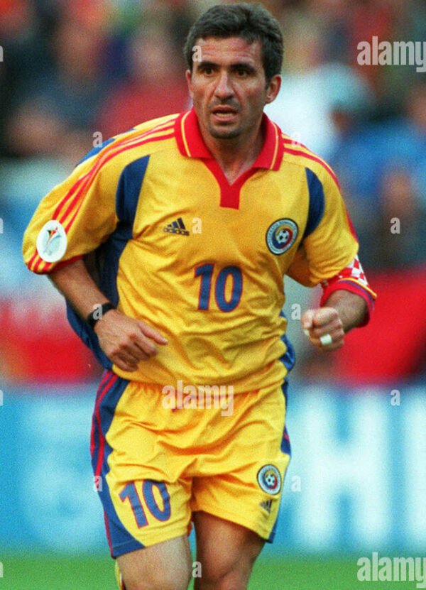 Romania jersey 2000 #10 HAGI Euro