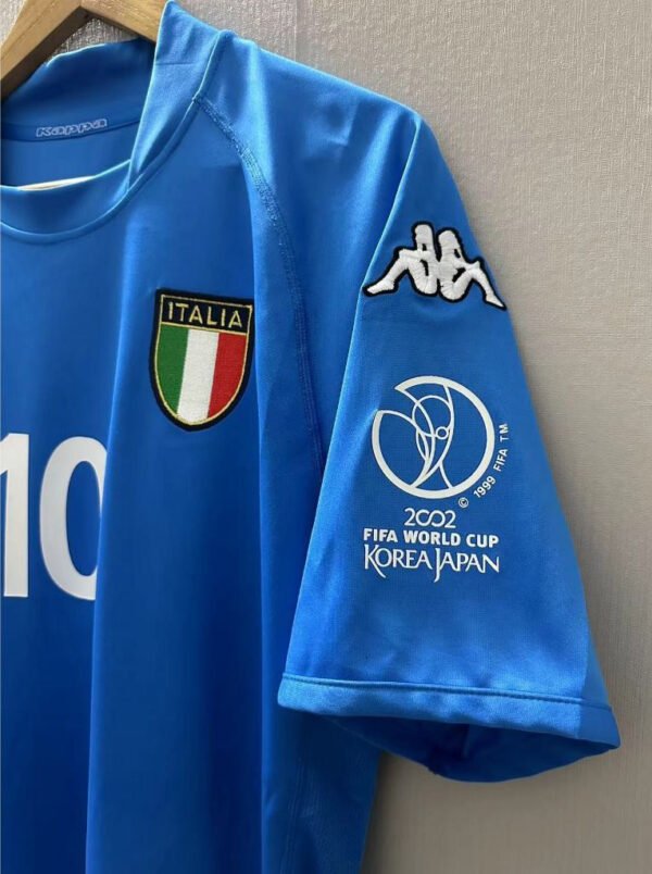 Italy jersey 2002 #10 TOTTI World Cup