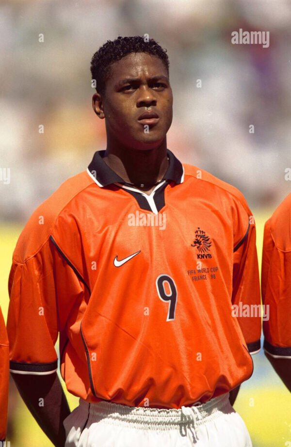 Netherlands jersey 1998 #9 KLUIVERT World Cup LS