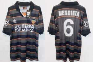 Valencia jersey 1999/00 #6 MENDIETA Champion League