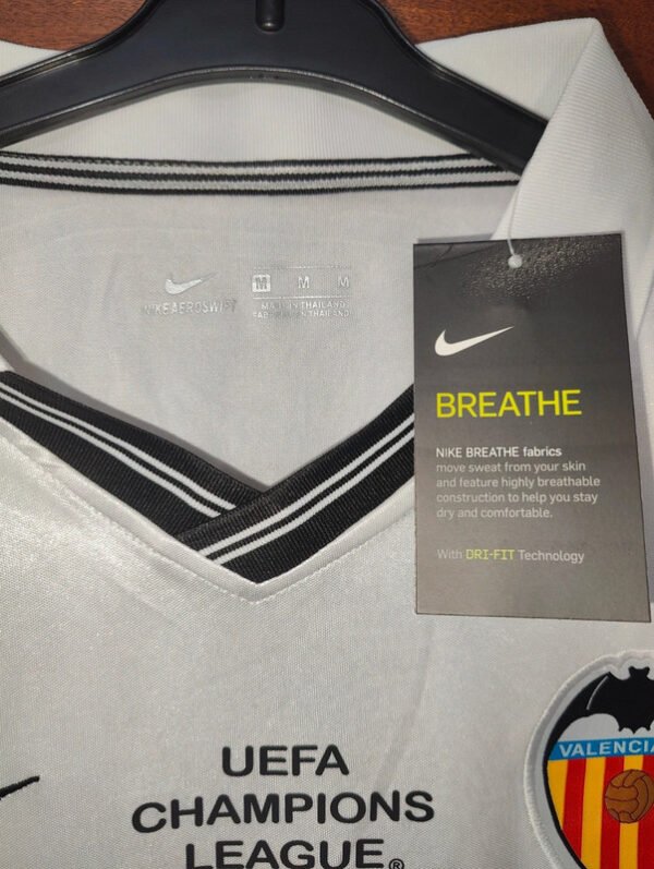 Valencia jersey 2001 #35 AIMAR Champion League Final