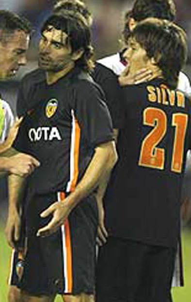 Valencia jersey 2006/07 #21 SILVA La Liga