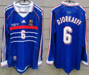 France jersey 1998 #6 DJORKAEFF World Cup Final LS