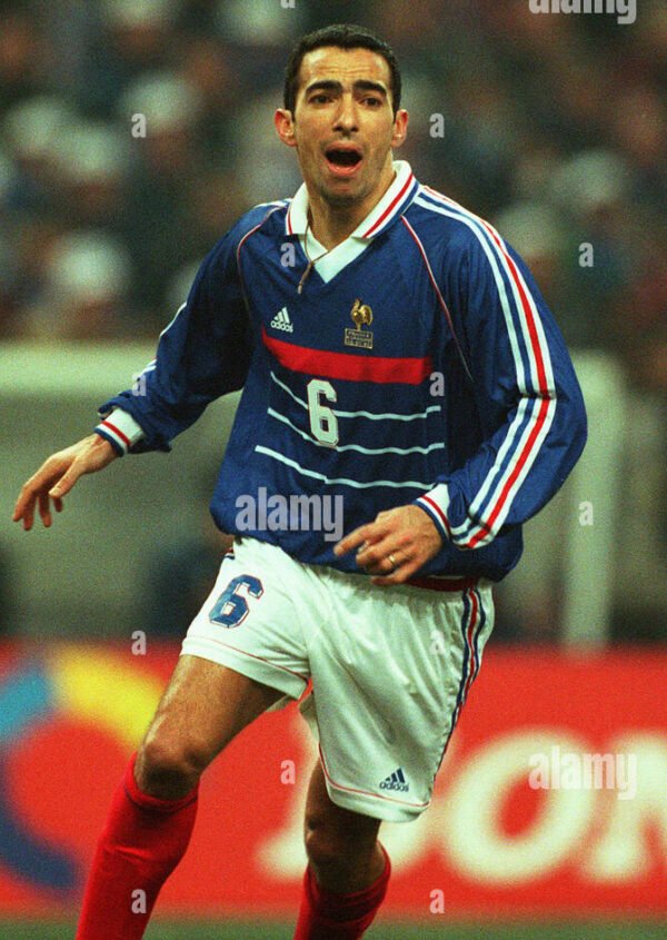 France jersey 1998 #6 DJORKAEFF World Cup Final LS
