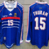 fra1998thuram1 France jersey 1998 #15 THURAM World Cup Final LS