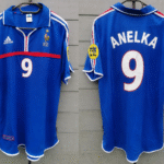 France jersey 2000 #9 ANELKA Euro