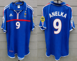 France jersey 2000 #9 ANELKA Euro