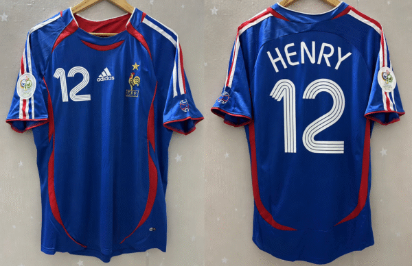France jersey 2006 #12 HENRY World Cup