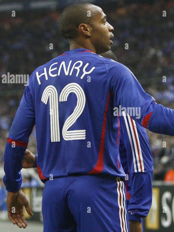 France jersey 2006 #12 HENRY World Cup