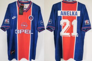 PSG Paris jersey 1995/96 #21 ANELKA Ligue 1