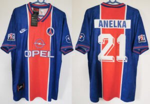 PSG Paris jersey 1995/96 #21 ANELKA Ligue 1