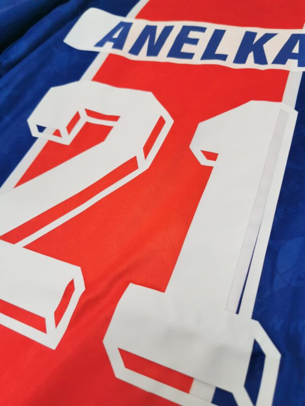 psg1995anelka4 PSG Paris jersey 1995/96 #21 ANELKA Ligue 1