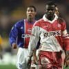 psg1995anelka5 PSG Paris jersey 1995/96 #21 ANELKA Ligue 1