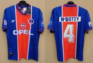 PSG Paris jersey 1995/96 #4 Ngotty Ligue 1