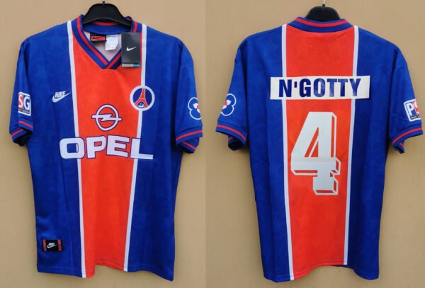 PSG Paris jersey 1995/96 #4 Ngotty Ligue 1