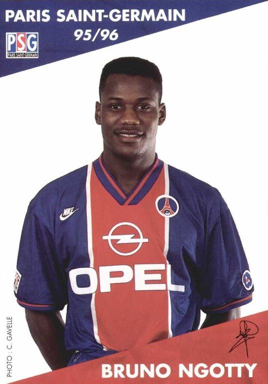 PSG Paris jersey 1995/96 #4 N'GOTTY Ligue 1